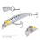 MI143 Esca Minnow 6,8 cm Plastica ABS Occhi 3D Colore 6 5