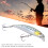 MI143 Esca Minnow 6,8 cm Plastica ABS Occhi 3D Colore 6 3