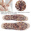 2 pièces Semelle intérieure de massage S/L 25/28,5 cm, flexible 8