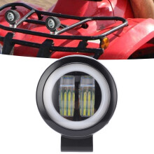 LED-Nebelscheinwerfer Zusatzlampe 4D Doppelobjektiv 20W Blau IP68