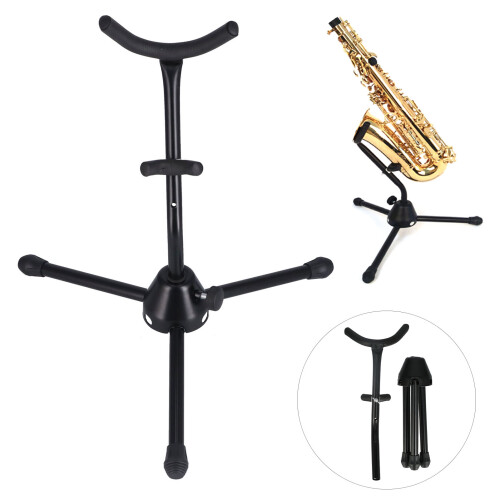 Support pour saxophone alto - métal, noir 2