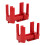 ASBV-01 2 pezzi Bloccavalvole a sfera DN8-DN50 bianco 16