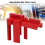ASBV-01 2 pezzi Bloccavalvole a sfera DN8-DN50 bianco 8