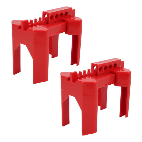 ASBV-01 2 pezzi Bloccavalvole a sfera DN8-DN50 bianco 1
