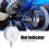 Indicatore a quadrante professionale 0-10 mm 54 mm alluminio 8