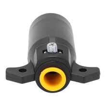 Adattatore con connettore a 7 pin 12V spina US Nero