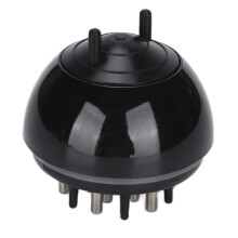 Peigne applicateur du cuir chevelu noir 30ml 58x58x60mm