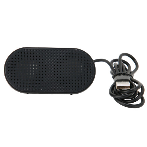 Mini USB-Doppel-Stereolautsprecher, 3W x 2, Schwarz 1