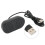 Mini USB-Doppel-Stereolautsprecher, 3W x 2, Schwarz 3