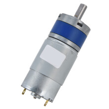 CM36-555 Motore a ingranaggi da 12 V, albero a sezione D da 8 mm, rame da 36 mm