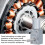 JGY370 Motore riduttore con encoder, 8x33 mm, DC24V, 10RPM 4