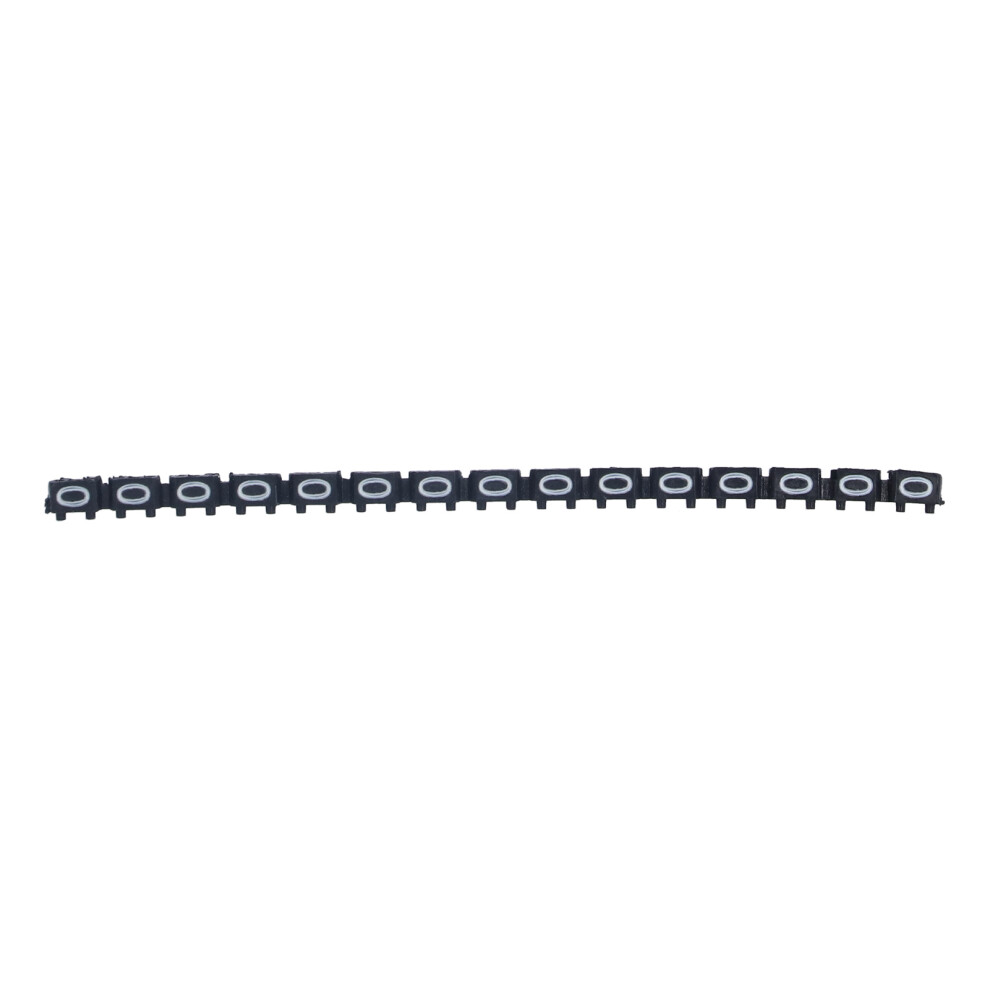 Clip On Cable Marker Waterproof Cable Identification Tube Colorful 0Â9 Number Wire Label Tube Wire Marker 8061322257161