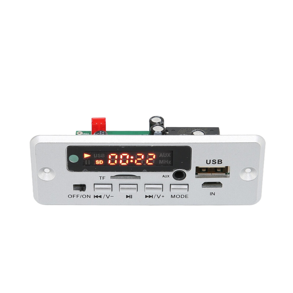 Decode Board 12V 02Ea Mp3 Decode Board With Aux In Usb Port Support Memory Card And U Disksilver 8441322257086
