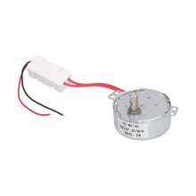 50TYC Motore sincrono DC 4W 3RPM DC24V CW argento