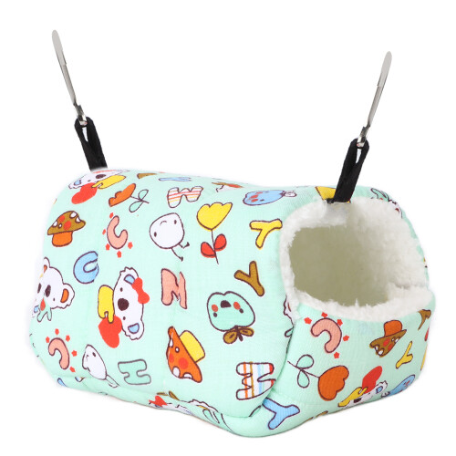 Nid en coton suspendu pour hamster 14  12 vert 1
