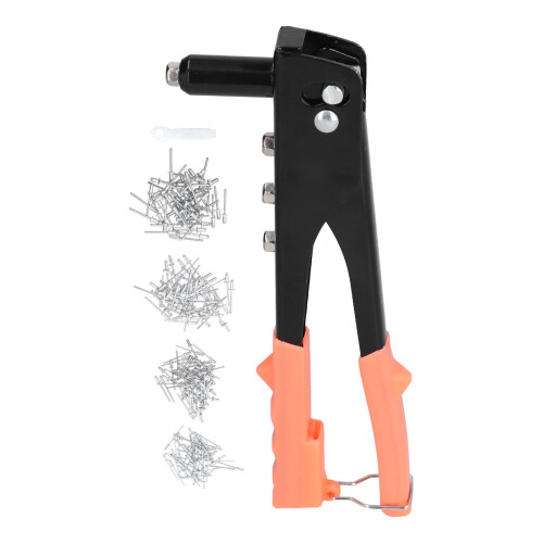 Kit pistolet à riveter, acier allié, 2,4/3,2/4/4,8 mm 1