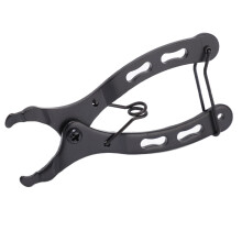 Pince à chaîne mini noire pour vélo 42 g avec pied à coulisse à crochet