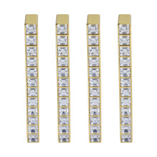Crystal Door Handle Set 4 Pack