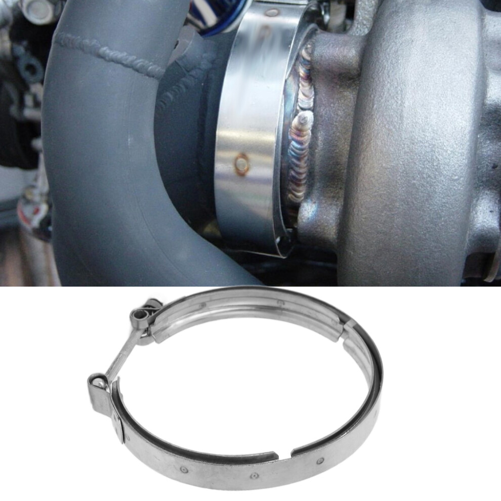 5In Exhaust V Band Clamp Stainless Steel Anticorrosion Replacement For Cummins Turbo 9421322258084