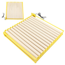 Vassoio bianco per incubazione 110V 156 quaglie 43x42.5x5.5cm