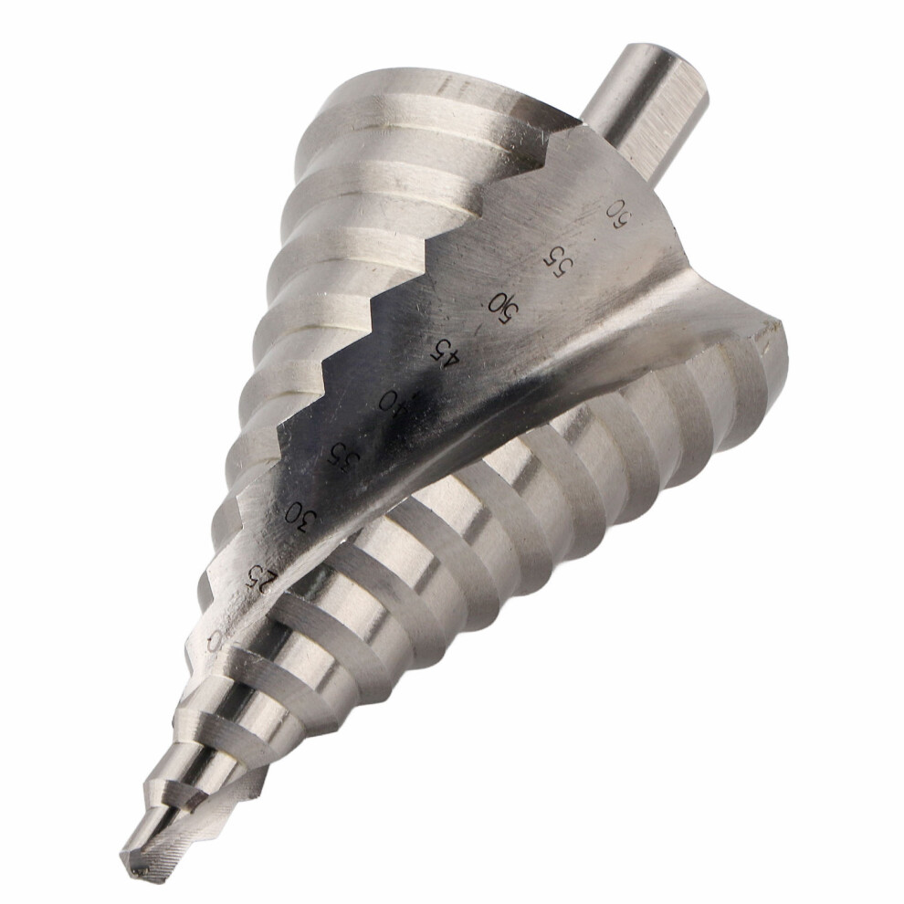 Step Drill Bit Pagoda Cone Spiral Groove Bearing Steel Reaming Hole Tool Hardware 6Â60Mm 8001322262031