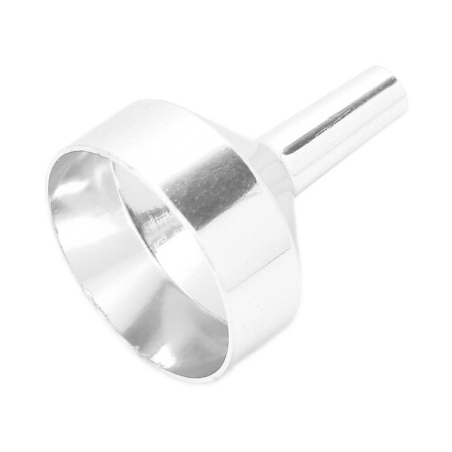 Mini imbuto in lega di alluminio 10 pezzi, argento 2