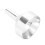 Mini imbuto in lega di alluminio 10 pezzi, argento 4