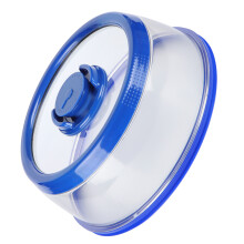 FreshnessKeeping Copertura per piastra sottovuoto 25x25x9.5 blu