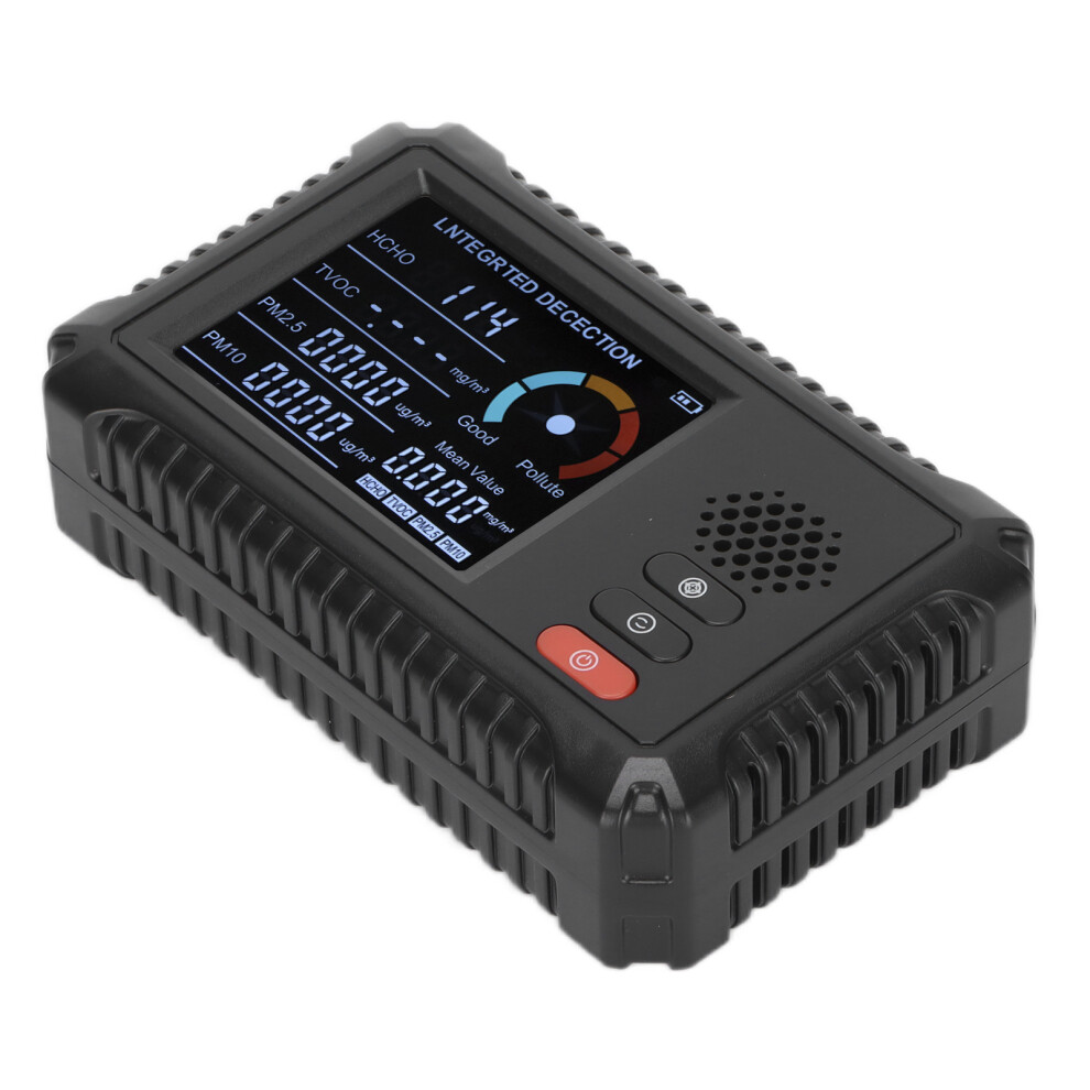 Air Quality Monitor Indoor Outdoor Air Quality Detector Portable Measures Co2 Tvoc Hcho For Home Office 4971322262949