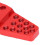 4 pezzi di supporto RC in lega di alluminio per auto 1/10 e 1/8 rosso 9