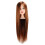 Hellbraune Haar-Modelkopf für Haarstyling, Flechttechniken & Make-up-Training 2