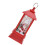 Lanterna LED di Babbo Natale rossa dimensione piccola 160mAh 16