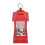 Lanterna LED di Babbo Natale rossa dimensione piccola 160mAh 9