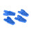 4 pezzi di supporto RC in lega di alluminio blu per 1/10 e 1/8 5