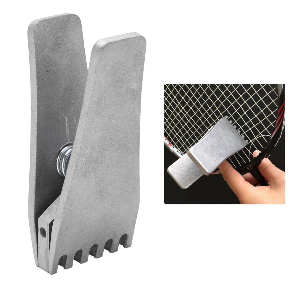 Badminton Stringing Clamp Stainless Steel Badminton Starting Clamp for Repairing Rackets-image-OPC-PHVXNYC-NEW