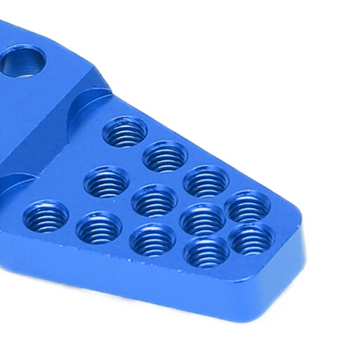 4 pezzi di supporto RC in lega di alluminio blu per 1/10 e 1/8 2