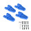 4 pezzi di supporto RC in lega di alluminio blu per 1/10 e 1/8 2