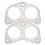 Joint d'échappement enduit de graphite EJ20 EJ25 2.0L 2.5L 13