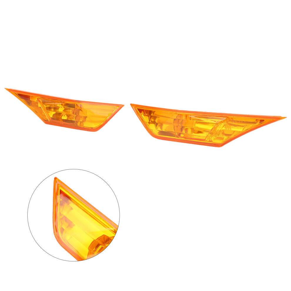 2Pcs Side Marker Lamp Housing Gloss Lens Replacement For Civic 10Th Generation Fk Lx Ex Touring Orange 9371322266209