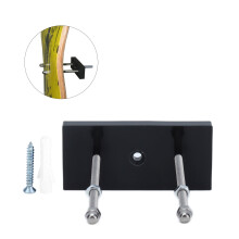Supporto da parete galleggiante durevole per skateboard per garage e ripostiglio in camera /