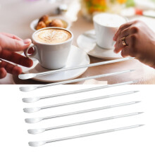 7 pezzi di aghi in acciaio inossidabile per caffè latte 84 g 135 mm