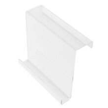 Porta libri universale in acrilico per tapis roulant trasparente