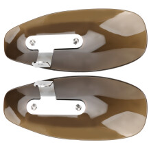2 pezzi di protezioni per le mani in ABS marrone 250mm 10mm vite