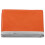 Couverture de survie 80 g réfléchissante orange compacte 15