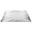 Couverture de survie 80 g réfléchissante orange compacte 16