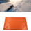 Couverture de survie 80 g réfléchissante orange compacte 7