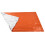 Couverture de survie 80 g réfléchissante orange compacte 14