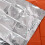 Couverture de survie 80 g réfléchissante orange compacte 8