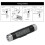 K01 Car Thermometer Battery Powered Multifunctional Luminous LCD Car Dashboard Clock 3