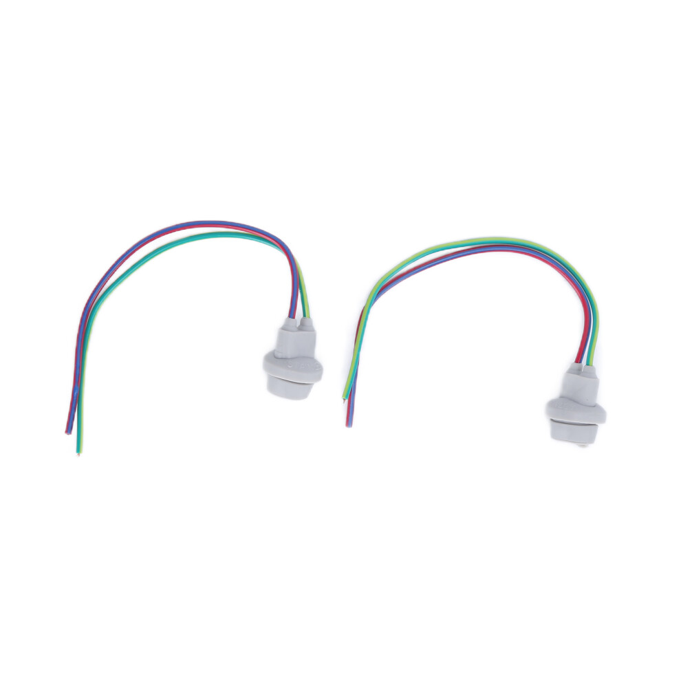 2Pcs T10 W5w Parking Socket With Rubber Glass Base Universal For Scooters Atvs Quad Bikes Light 7901322268198